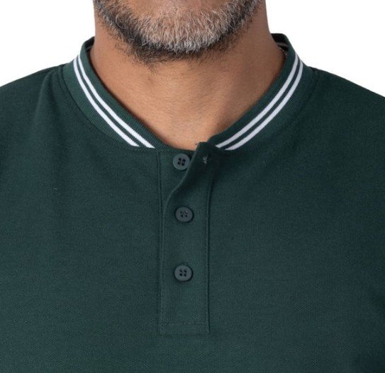 Polo Henley Caballero