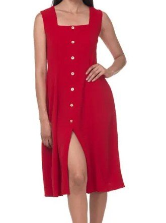 Vestido Casual Midi